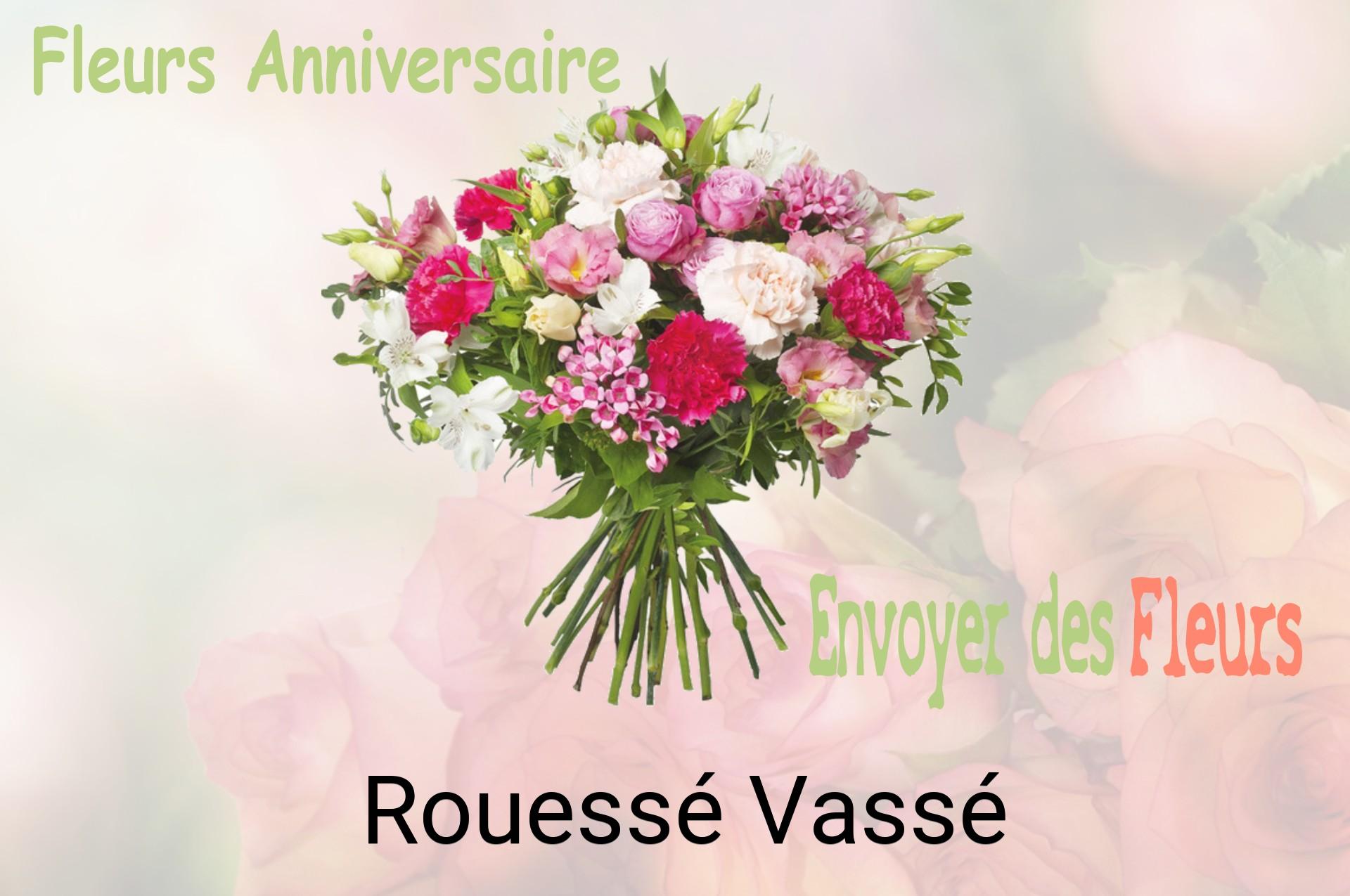Bouquet de fleurs d’anniversaire livré à Rouessé-Vassé